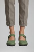 Women's Orthopaedic Mary Jane Flats with Strap Closure for Everyday Wear