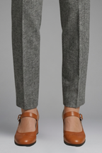 Women's Orthopaedic Mary Jane Shoes with Block Heel for All Season Wear