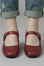 Women's Orthopaedic Mary Jane Shoes with Block Heel for Everyday Wear