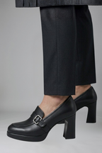 Women's Orthopaedic Pumps with Block Heel for Office Wear