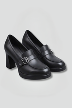 Women's Orthopaedic Pumps with Block Heel for Office Wear