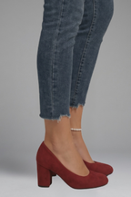 Women's Orthopaedic Pumps with Lightweight Sole for Everyday Wear