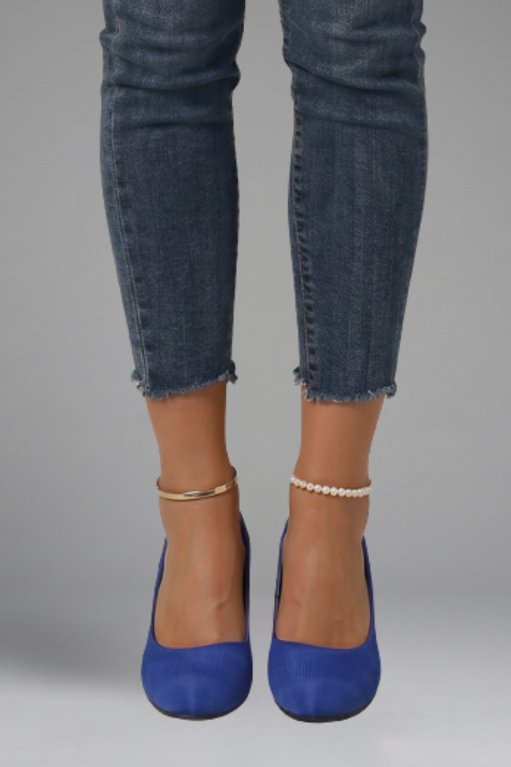 Women's Orthopaedic Pumps with Lightweight Sole for Everyday Wear