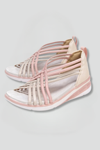 Women's Orthopaedic Sandals with Crisscross Strap Design for Summer