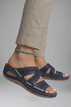 Women's Orthopaedic Sandals with Cutout Upper Straps for Everyday Wear