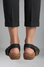 Women's Orthopaedic Sandals with Hook Closure for Everyday Wear