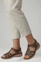 Women's Orthopaedic Sandals with Leather Upper