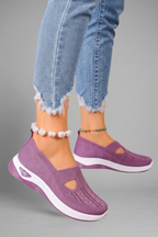 Women's Orthopaedic Shoes with Knitted Upper for Everyday Wear