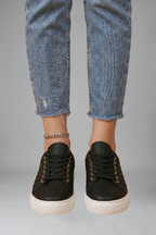 Women's Orthopaedic Trainers with Flat Rubber Outsole for Everyday Wear
