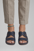 Women's Orthopedic Slip-On Sandals with Cutout Straps for All-Day Comfort