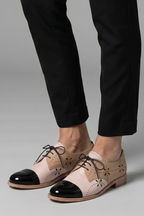 Women's Oxford Shoes with Low Hee for Office Wear
