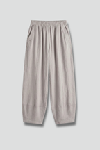Women’s Palazzo Trousers with Elastic Waist and Side Pockets