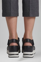 Women's Platform Sandals with Adjustable Straps and Cushioned Sole