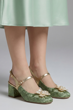 Women's Pumps with Block Heel for Cocktail Events