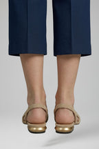 Women's Sandals with Adjustable Buckle and Cushioned Footbed