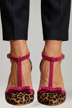 Women's Sandals with Ankle Strap and Stiletto Heel