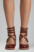 Women's Sandals with Cushioned Footbed and Buckle Fastening
