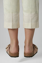 Women's Sandals with Buckle Fastening and Textured Sole