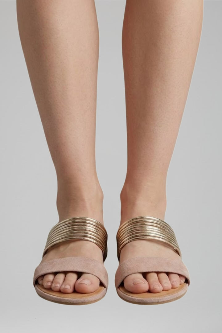 Women's Sandals with Cushioned Footbed for Summer