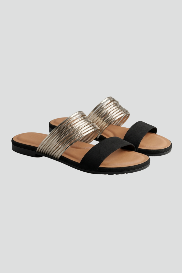 Women's Sandals with Cushioned Footbed for Summer