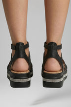 Women's Sandals with Rhinestone Detail and Adjustable Straps