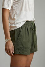 Women’s Shorts with Drawstring Waist and Relaxed Fit