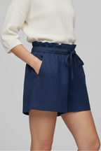 Women’s Shorts with Drawstring Waist and Side Pockets