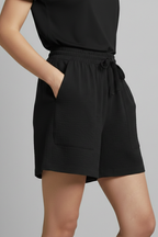 Women’s Shorts with Drawstring Waist and Side Pockets