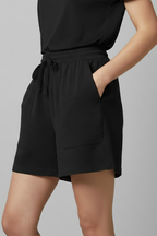 Women’s Shorts with Drawstring Waist and Side Pockets