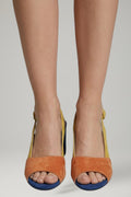 Women's Slingback Sandals with Adjustable Strap