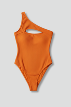 Women’s Swimsuit with One Shoulder and Cut-out