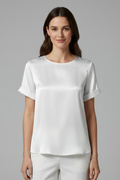 Women’s T-Shirt with Round Neck and Short Sleeves