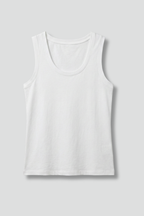 Women’s Tank Top with Round Neck and Sleeveless Design