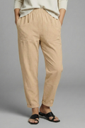Women’s Trousers with Elastic Waist and Side Pockets