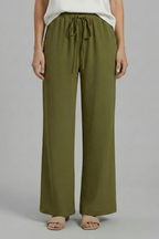 Women’s Trousers with Elastic Waist and Side Pockets