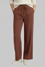 Women’s Trousers with Elastic Waist and Side Pockets