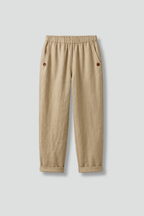 Women’s Trousers with Elastic Waistband and Side Pockets