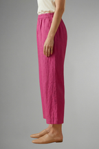 Women’s Trousers with Elastic Waistband and Wide Legs