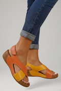 Women's Walking Sandals with Adjustable Straps and Cushioned Insole