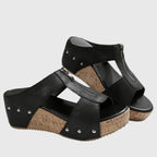 Women's Orthopaedic Sandals with Front Zip Closure for Summer