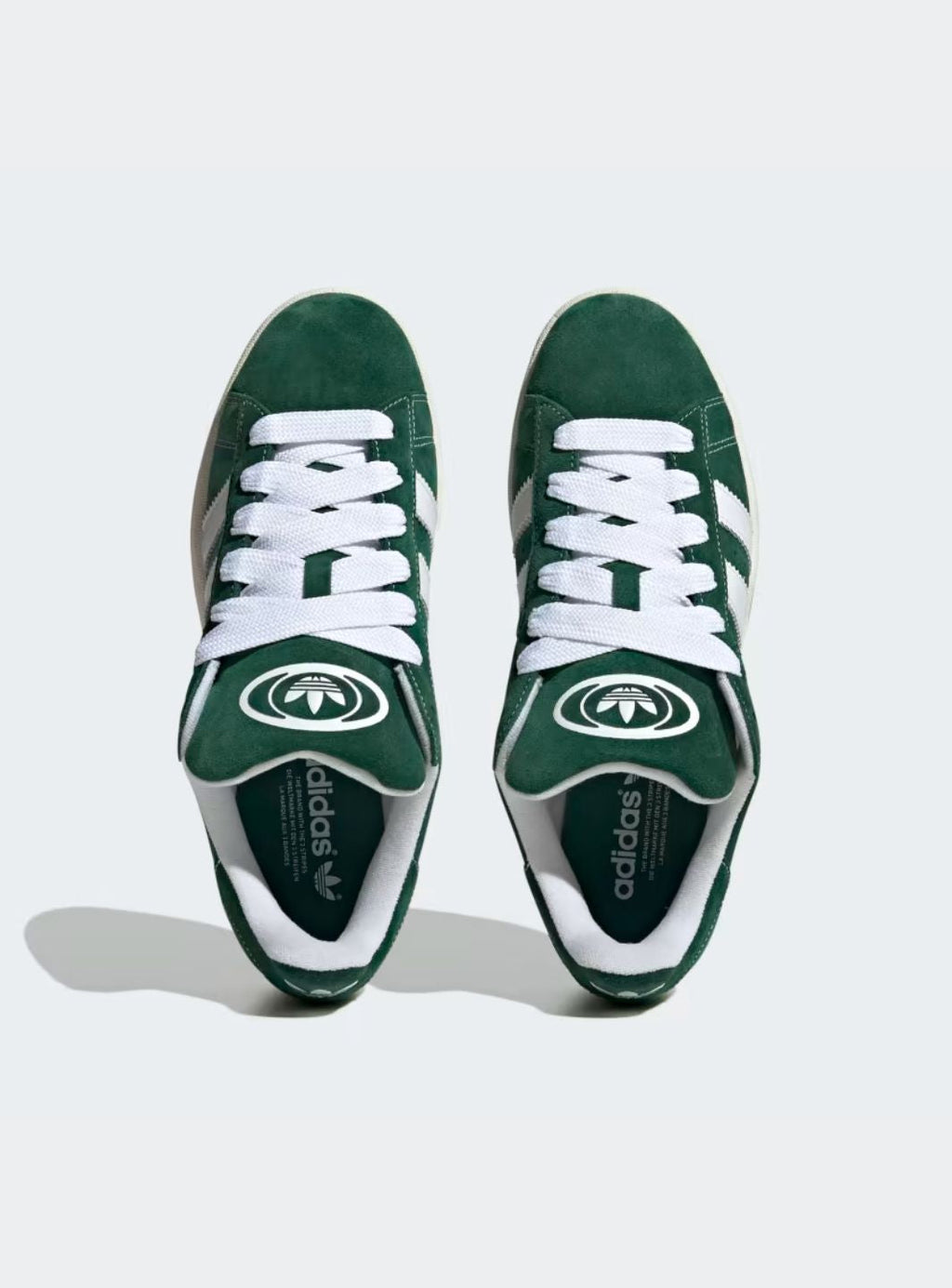 Adidas Campus 00s Dark Green Cloud White