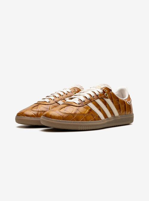 Adidas Samba Wales Bonner Brown Crocodile