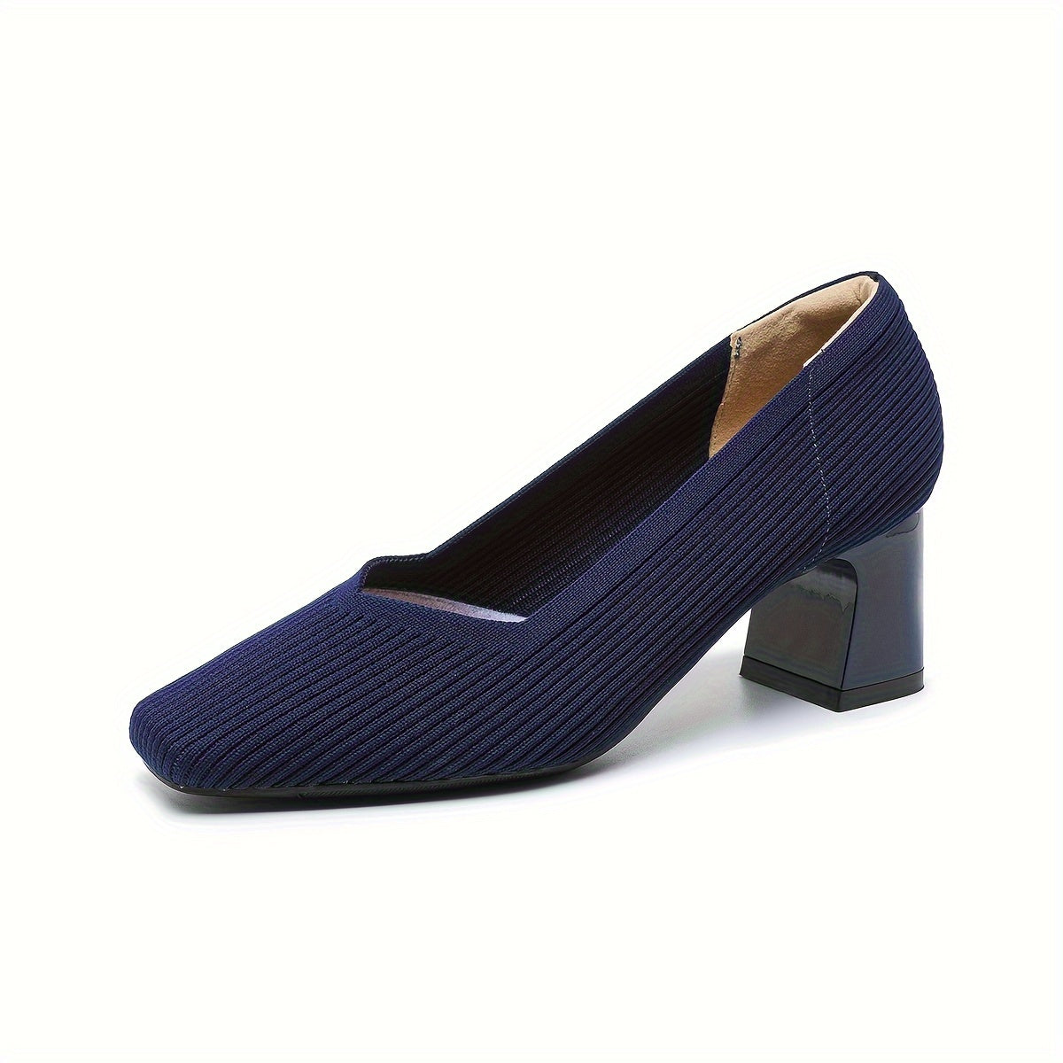 Women's Orthopaedic Pumps with Block Heel Design for Office Wear