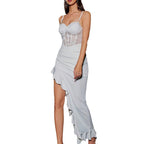 Elegant cocktailkjole i hvid — Image 5