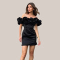 Elegant Cocktailkjole i Sort — Image 5