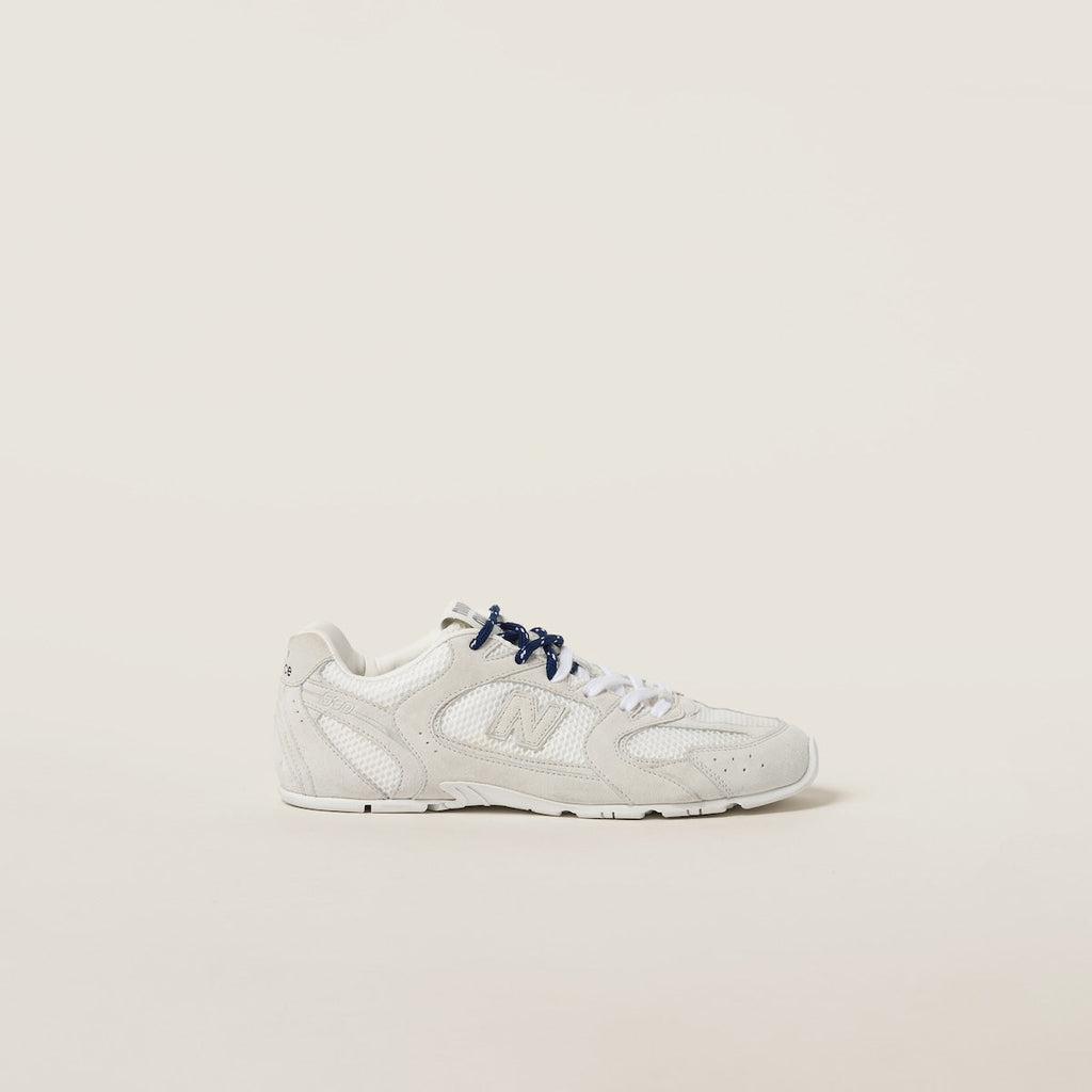 New Balance (WMNS) x Miu Miu 530 SL Sneakers in White Suede and Mesh