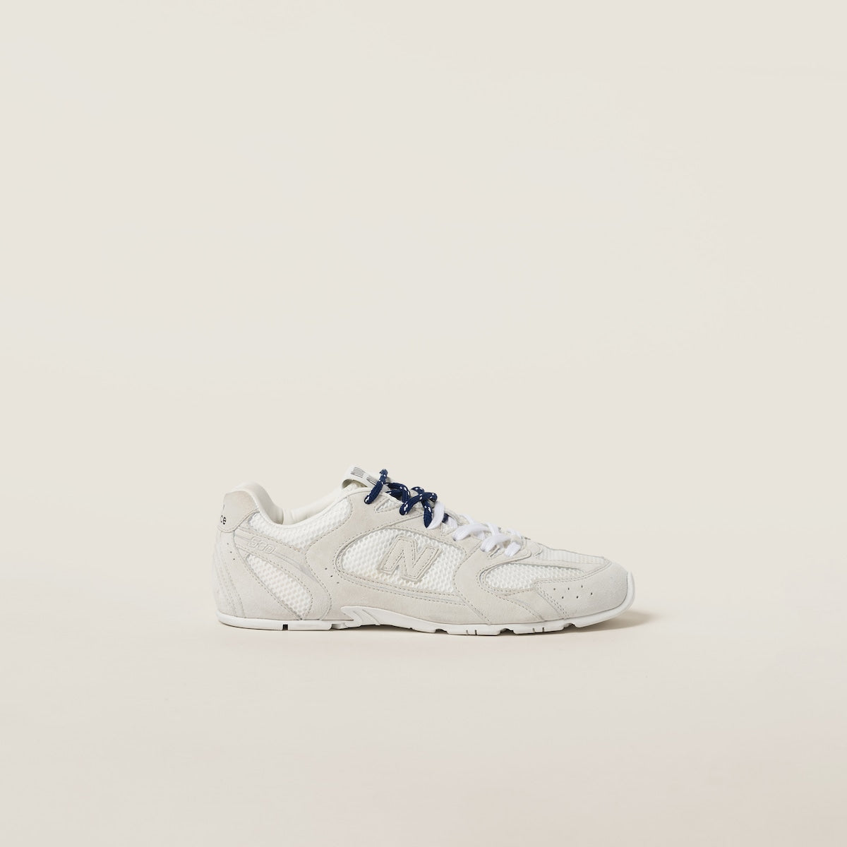 New Balance (WMNS) x Miu Miu 530 SL Sneakers in White Suede and Mesh