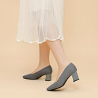 Women's Orthopaedic Pumps with Block Heel Design for Office Wear