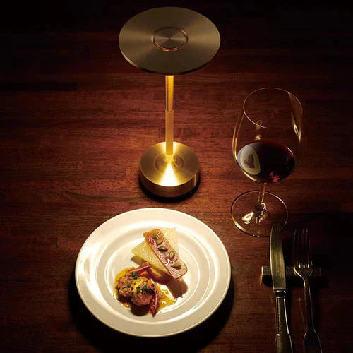 Opditch LED Bordlampe Guld Metal Dæmpbar Trådløs