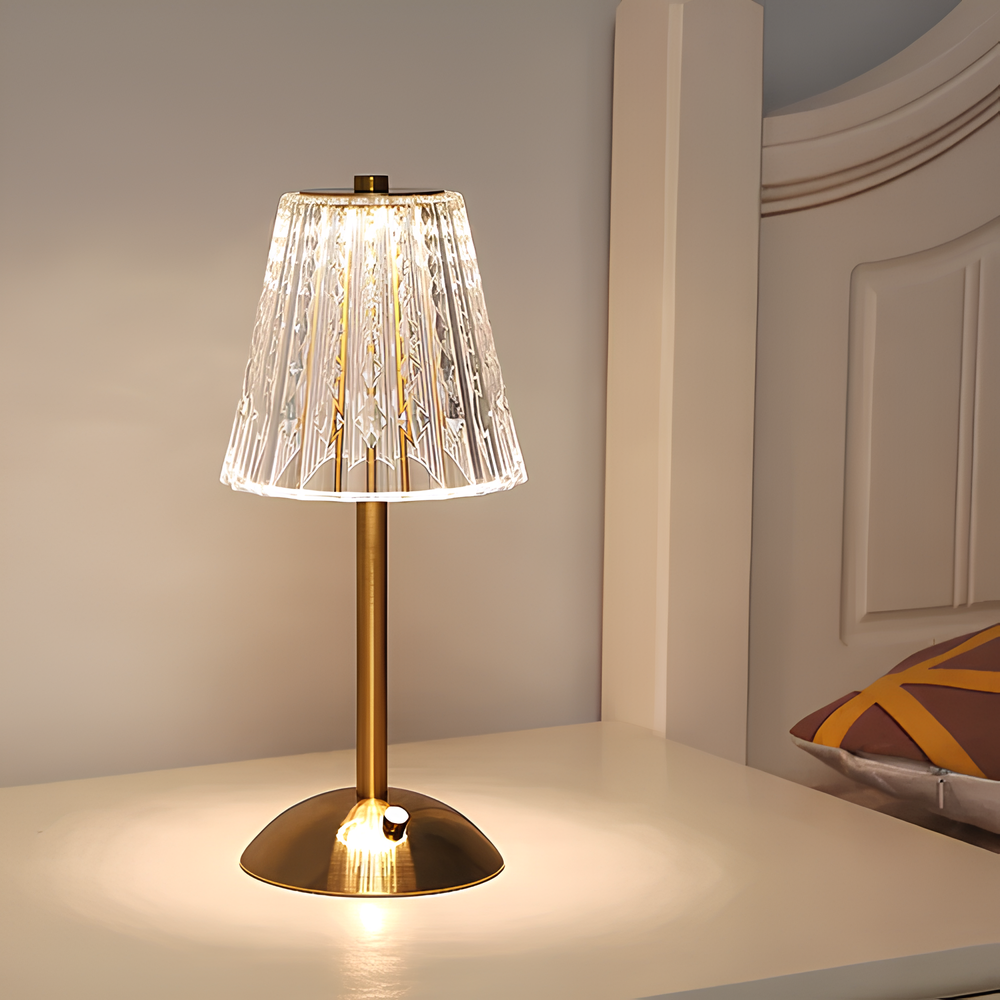 Opditch LED Bordlampe Guld Moderne Design